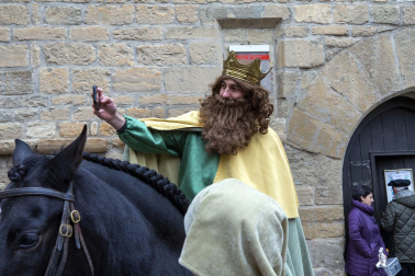 Fotos del Misterio de los Reyes Magos en Sangüesa.