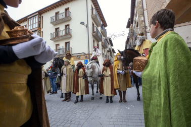 Fotos del Misterio de los Reyes Magos en Sangüesa.