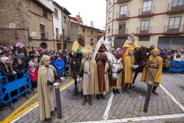 Fotos del Misterio de los Reyes Magos en Sangüesa.