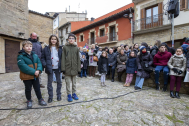 Fotos del Misterio de los Reyes Magos en Sangüesa.