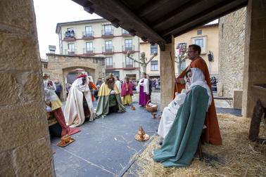 Fotos del Misterio de los Reyes Magos en Sangüesa.