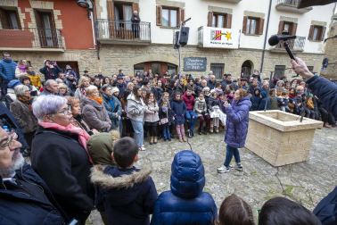 Fotos del Misterio de los Reyes Magos en Sangüesa.