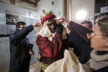 Fotos del Misterio de los Reyes Magos en Sangüesa.