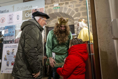 Fotos del Misterio de los Reyes Magos en Sangüesa.