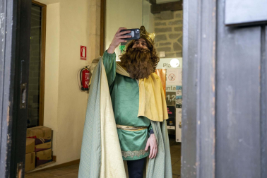 Fotos del Misterio de los Reyes Magos en Sangüesa.