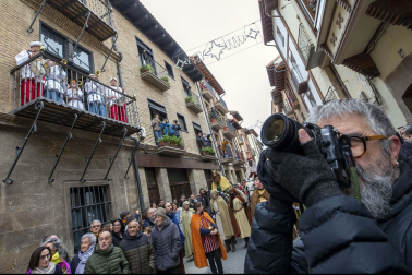 Fotos del Misterio de los Reyes Magos en Sangüesa.