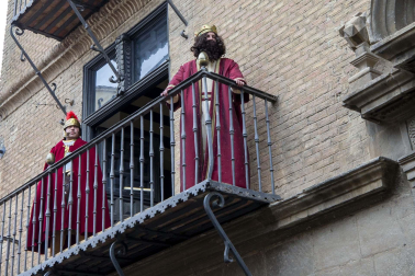 Fotos del Misterio de los Reyes Magos en Sangüesa.