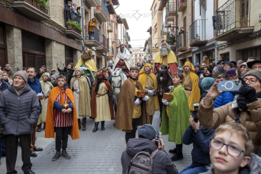 Fotos del Misterio de los Reyes Magos en Sangüesa.