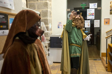 Fotos del Misterio de los Reyes Magos en Sangüesa.