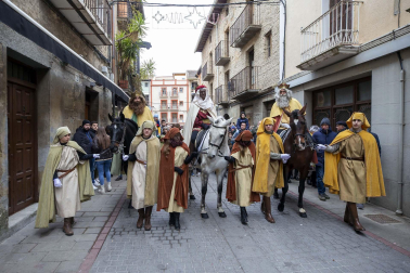 Fotos del Misterio de los Reyes Magos en Sangüesa.