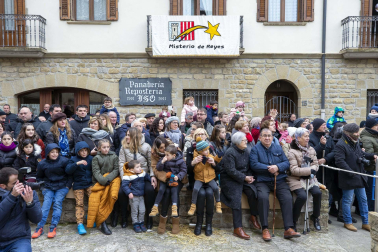 Fotos del Misterio de los Reyes Magos en Sangüesa.