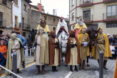 Fotos del Misterio de los Reyes Magos en Sangüesa.