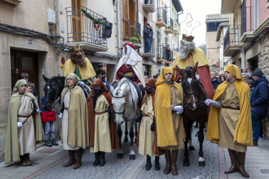 Fotos del Misterio de los Reyes Magos en Sangüesa.