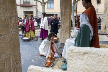 Fotos del Misterio de los Reyes Magos en Sangüesa.