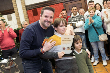 Fotos de la entrega de premios de los mejores belenes de Tudela.