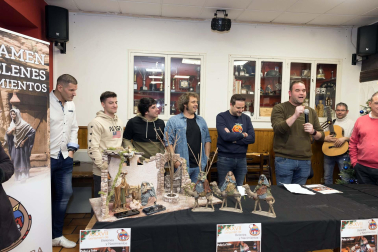 Fotos de la entrega de premios de los mejores belenes de Tudela.