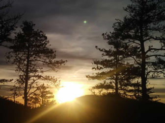 Anochece en Erreniega.