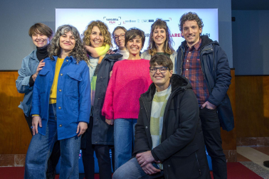 'Photocall' para los filmes navarros nominados a los Goya