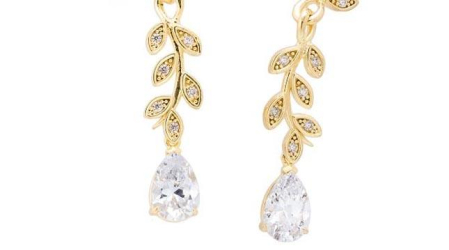 Pendientes de fiesta de Marina García en Joyería Zia