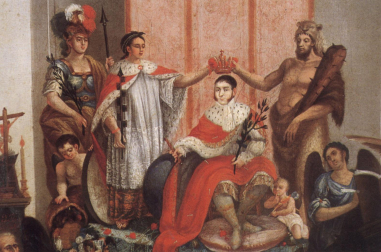 Coronación de Agustín de Iturbide