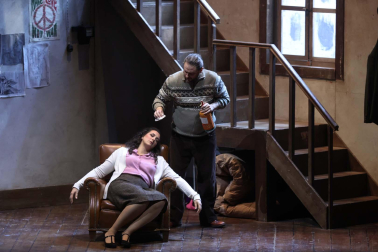 Fotos del ensayo general de 'La Bohème'.