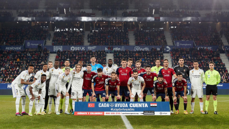 Fotos del Osasuna 0-2 Real Madrid./