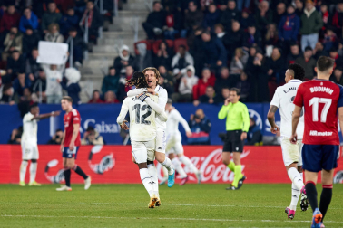Fotos del Osasuna 0-2 Real Madrid./