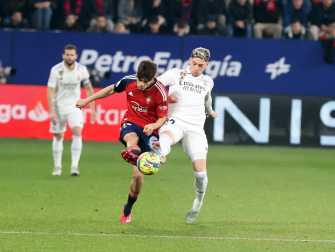 Fotos del Osasuna 0-2 Real Madrid./