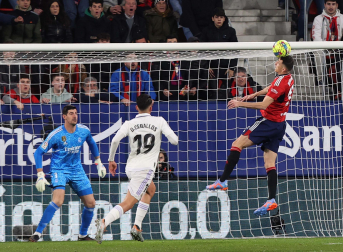 Fotos del Osasuna 0-2 Real Madrid./
