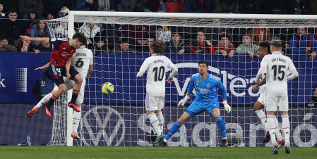 Fotos del Osasuna 0-2 Real Madrid./