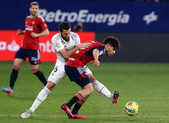 Fotos del Osasuna 0-2 Real Madrid./