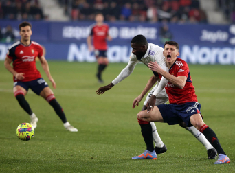 Fotos del Osasuna 0-2 Real Madrid./