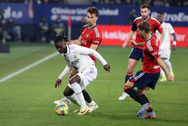 Fotos del Osasuna 0-2 Real Madrid./