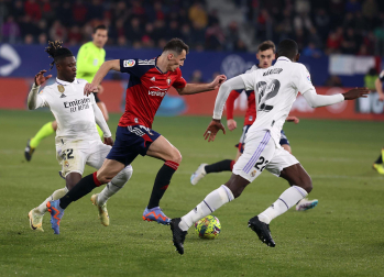 Fotos del Osasuna 0-2 Real Madrid./