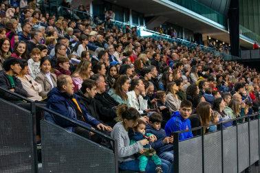 Jornada de puertas abiertas de la Policía foral en el Navarra Arena./