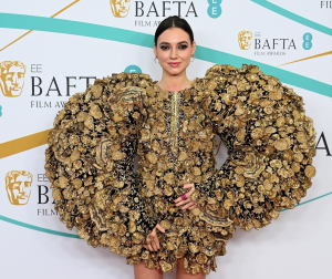 Alfombra roja y galardonados en los Premios Bafta al cine.