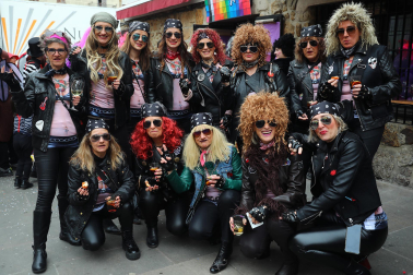 Imágenes del carnaval urbano de Alsasua.