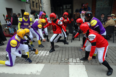 Imágenes del carnaval urbano de Alsasua.