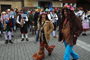 Imágenes del carnaval urbano de Alsasua.