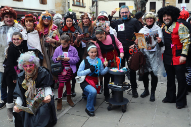 Imágenes del carnaval urbano de Alsasua.