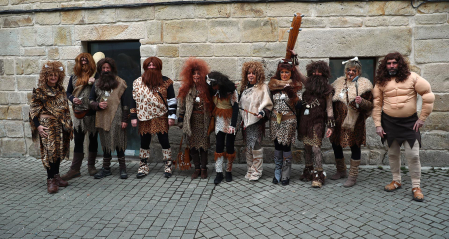 Imágenes del carnaval urbano de Alsasua.