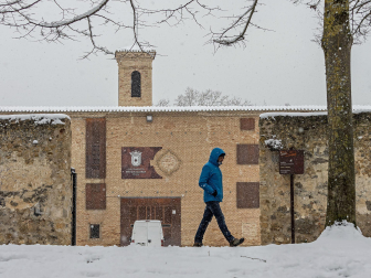 Fotos de la nevada de este lunes en Tierra Estella.
