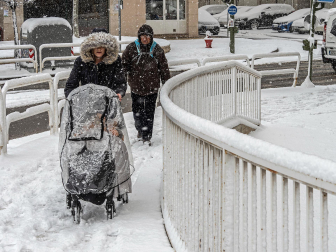 Fotos de la nevada de este lunes en Tierra Estella.