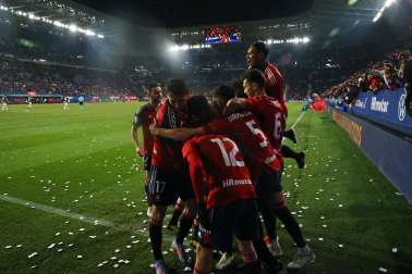 Galería de fotos del Osasuna 1-0 Athletic de Copa del Rey./