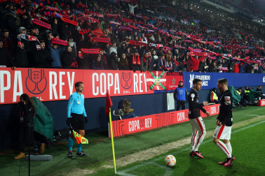 Galería de fotos del Osasuna 1-0 Athletic de Copa del Rey./