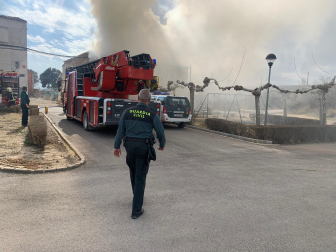 El incendio se ha iniciado en la cocina y la vivienda ha quedado parcialmente calcinada