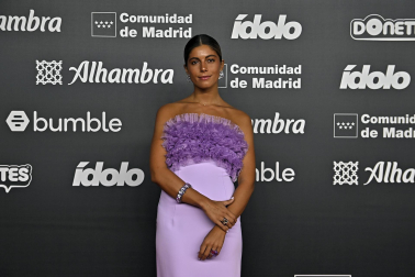 Imágenes de la alfombra roja de los premios 'Ídolo'