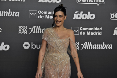 Imágenes de la alfombra roja de los premios 'Ídolo'