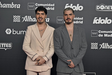 Imágenes de la alfombra roja de los premios 'Ídolo'
