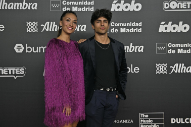 Imágenes de la alfombra roja de los premios 'Ídolo'